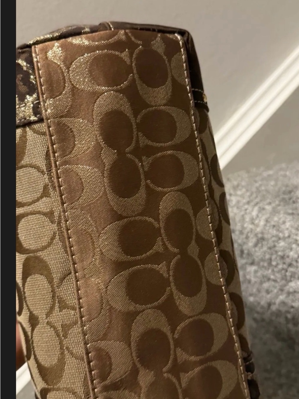 Coach Legacy Signature Patchwork Tote. - Picture 6 of 6